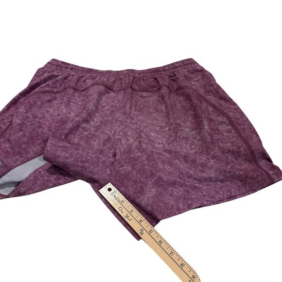 Lululemon Pace Breaker Linerless Short 5" Plum Men's Size XXL - Picture 9 of 9